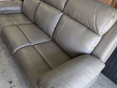 Leather sofa