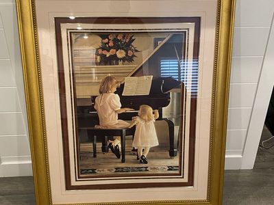 Greg K Olsen - “Dress Rehearsal” Framed Picture