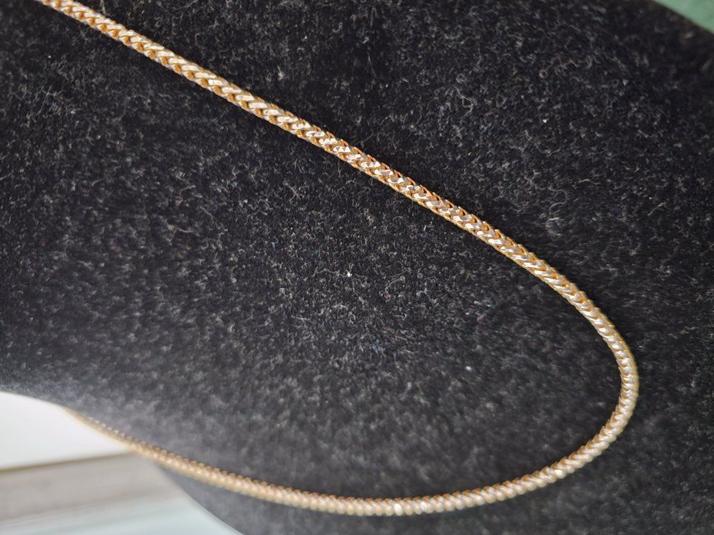 24" Franco Chain Necklace in 14k Gold 30.2 grams