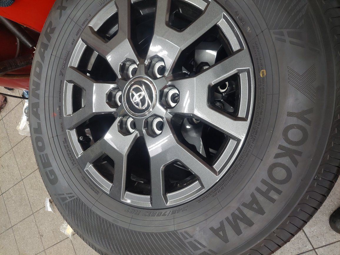 new rims and tires see description