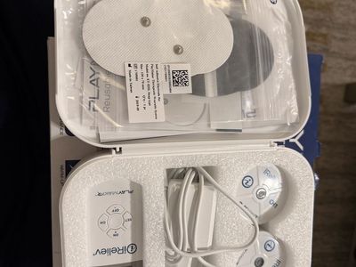 iReliev Portable TENS Therapeutic Unit and EMS Muscle Stimulator System for Pain Relief and Conditioning