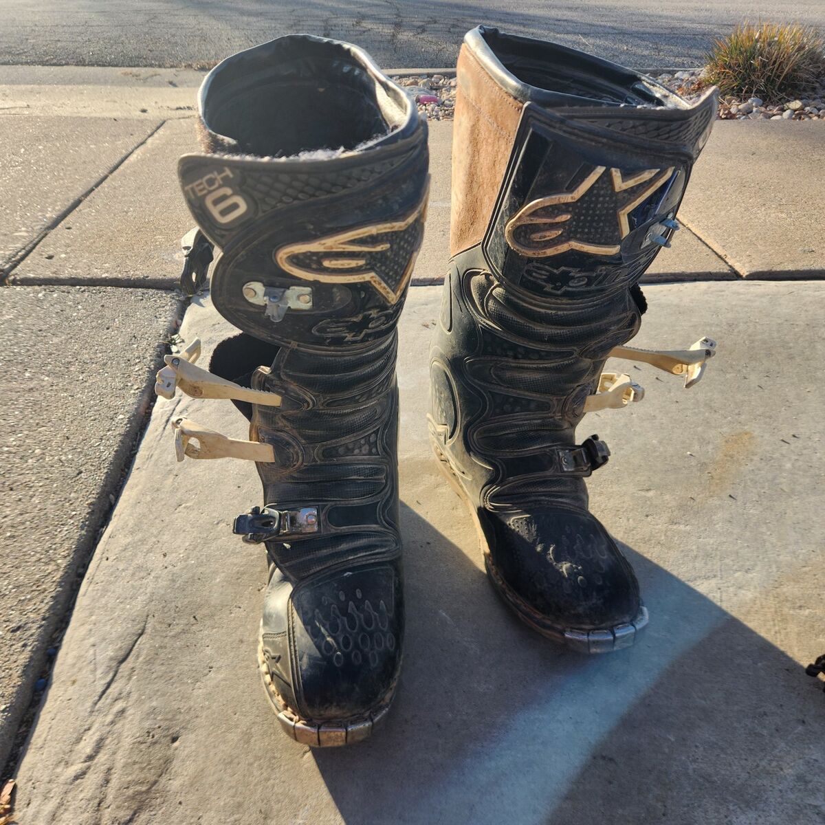 alpine star motocross boots. size 12