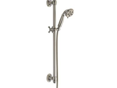 New H2Okinetic® 3-Setting Slide Bar Handle Shower