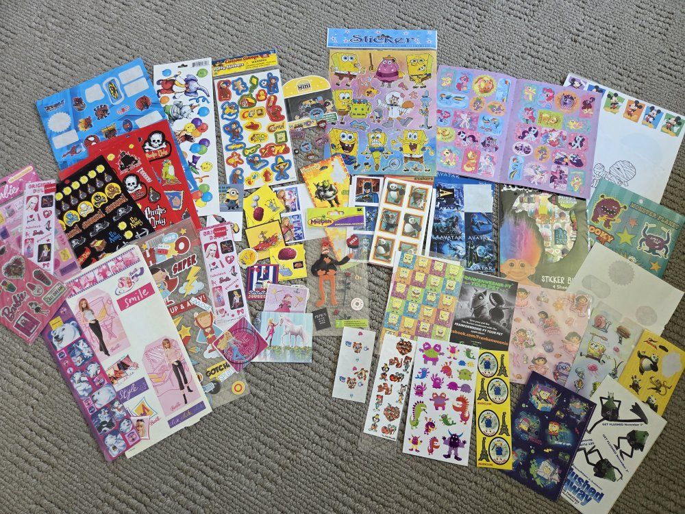 Movie Character Stickers