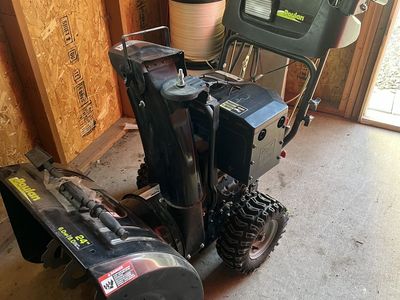 Poulan Pro 6.0 HP 24" Two-Stage Gas Snow Blower - Powerful & Reliable Winter Machine