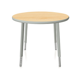 Intellect™ 36  Inch Adjustable Height Round Activity Table 22" - 32"