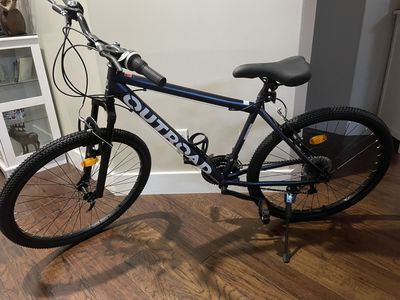 Brand 26 Inch Mountain Bike, 21-Speed/High-Carbon Steel/Aviation Grade Frame, Dual Disc/V Brake