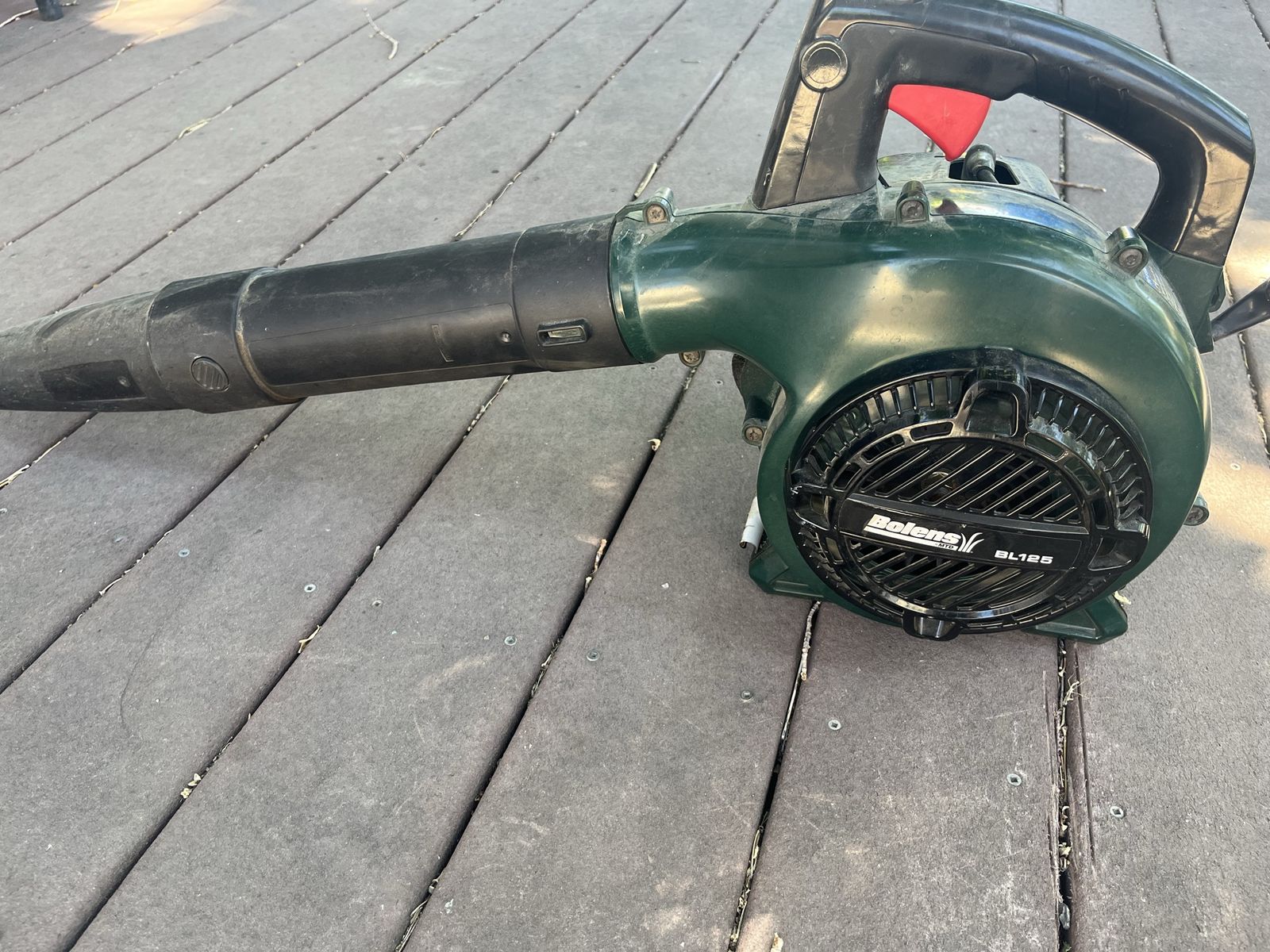 Bolens BL125 Gas-Powered Leaf Blower - Used, Good Condition