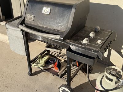Weber Genesis Silver Gas Grill - Propane BBQ with Storage
