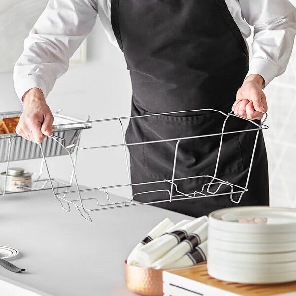 Choice Chrome Wire Chafer Stand 50 count