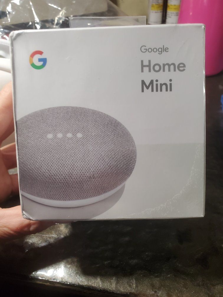 Google Home Mini Smart Speaker - New, Sealed