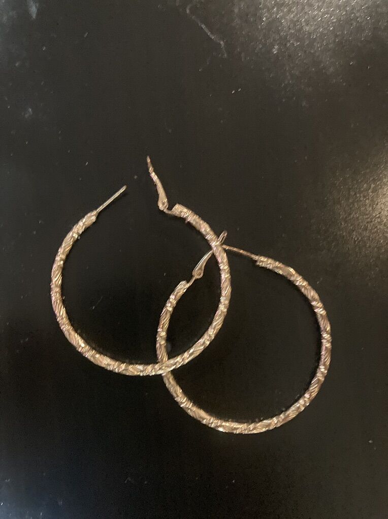 Gold Hoop Earrings