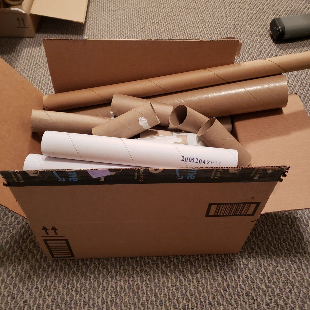 Cardboard Tubes various sizes