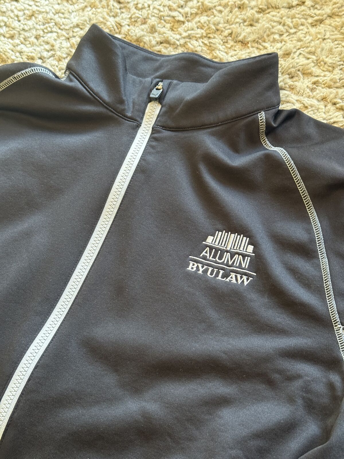 BYU Law Alumni Full Zip Layer XL
