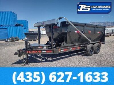 7x14 Maxx-D ROX Roll Off Trailer - 14K GVWR - Electric Tarp