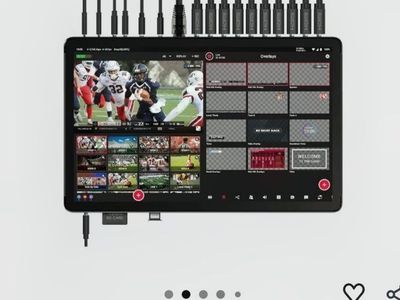 YoloBox Extreme All-in-One Multi-Camera Live Streaming and Switching System 8 HDMI Inputs 4K OLED