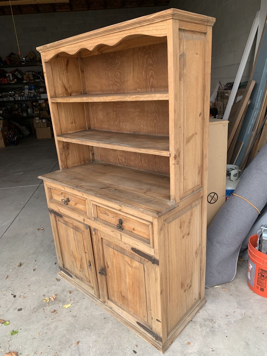Vintage Wooden Hutch