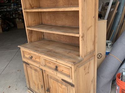 Vintage Wooden Hutch