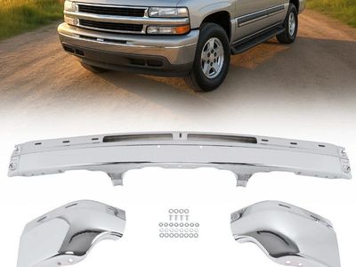 chrome front bumper face bar 99-06 tahoe/ suburban