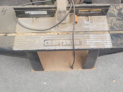 Craftsman Router Table - Used Woodworking Tool for DIY Projects