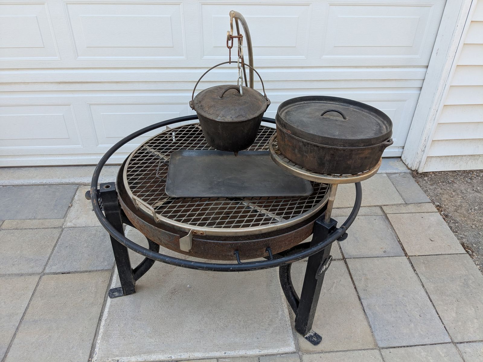 Cowboy Grill with Attachments