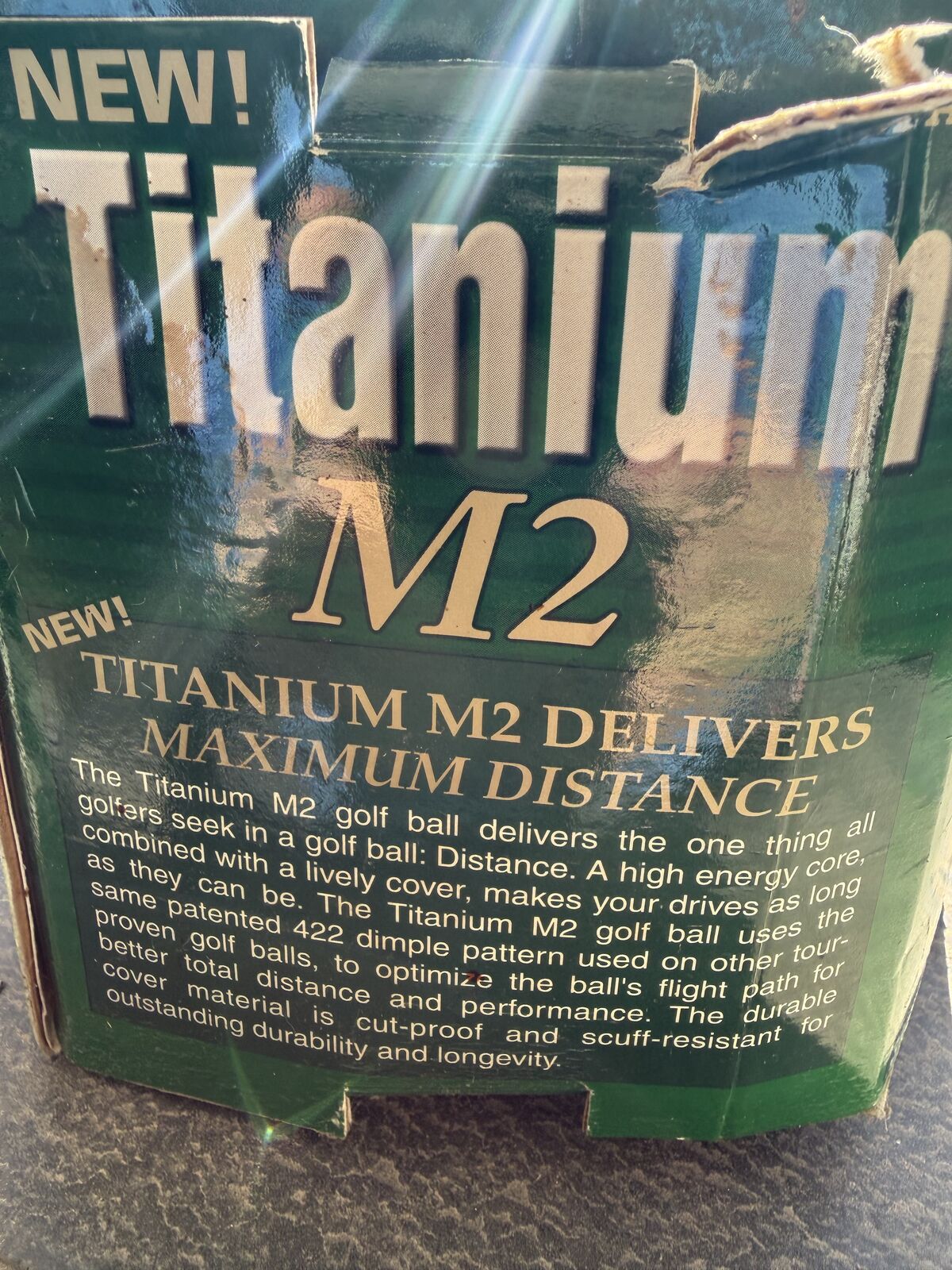 titanium m2 golf balls