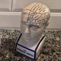 Human Mind Ceramic Bust