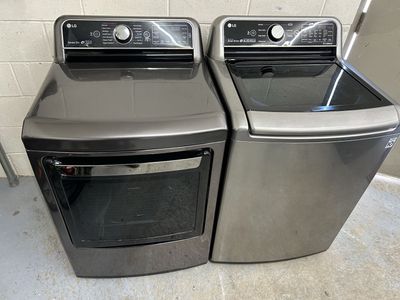 Lg super capacity washer and dryer set