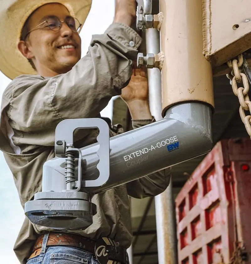 B&W Trailer Hitches Gooseneck Extend-A-Goose Gooseneck Coupler Goose Neck 5th Wheel B&W TEXA4200