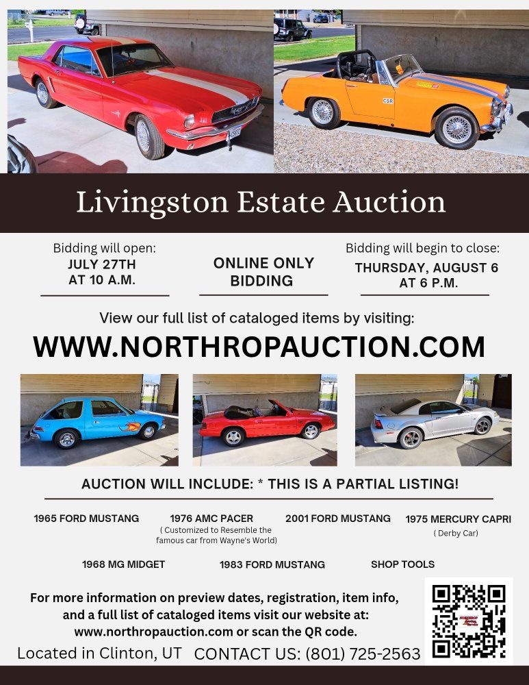 BIDDING IS NOW OPEN!!