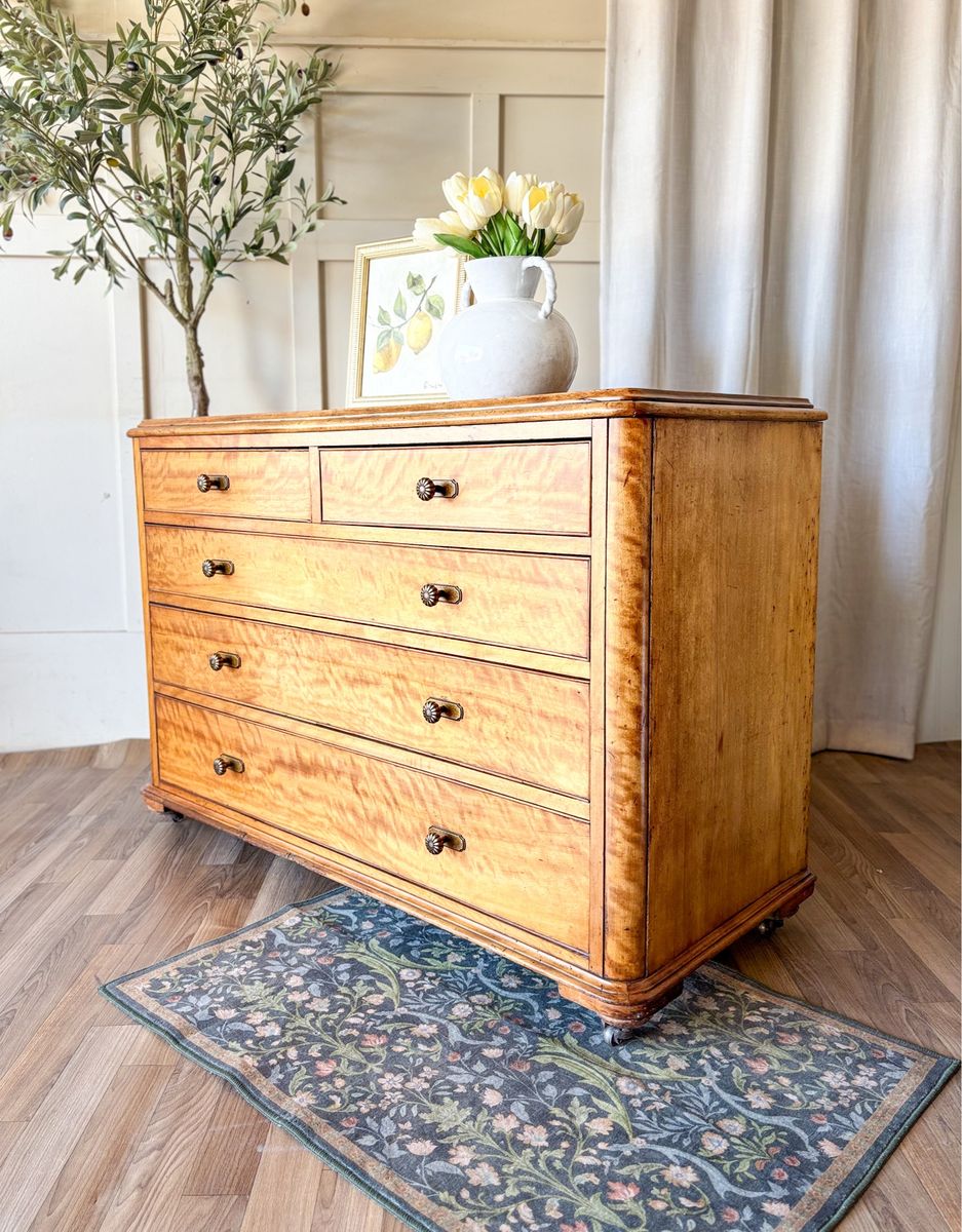 *FREE DELIVERY* Antique 19th Century Birch Chest of Drawers/Dresser