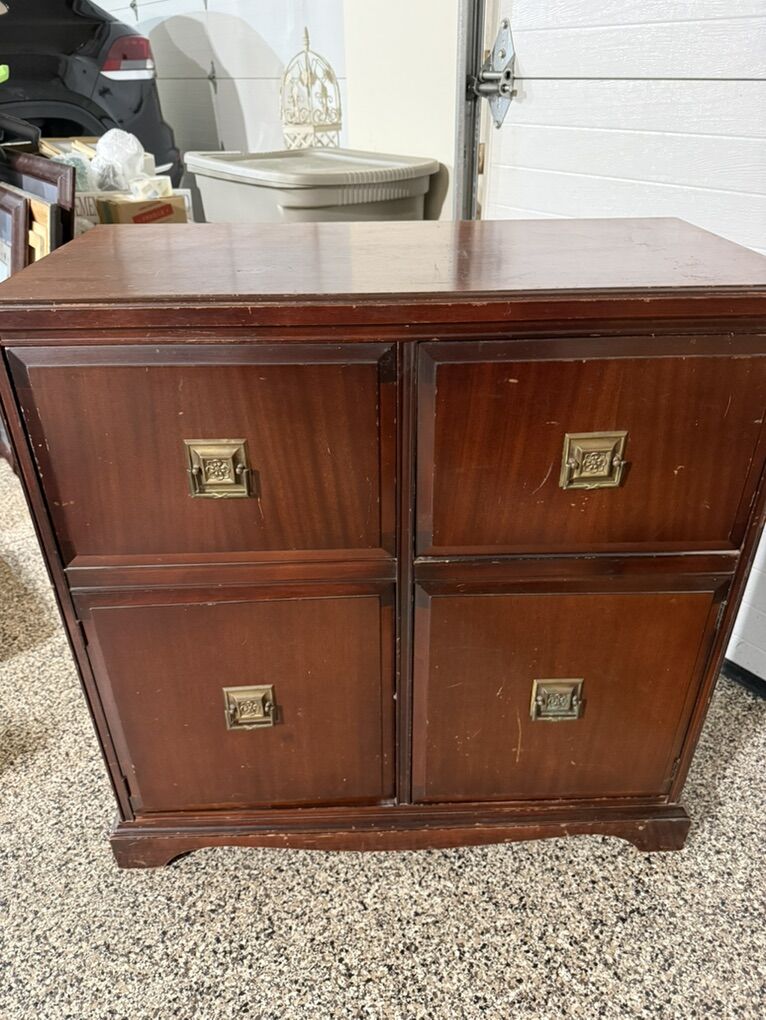 Antique Music Cabinet
