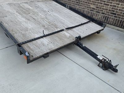 8x10 tilt snowmobile/ utility trailer