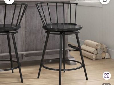 Joanna Swivel Counter Stool (Set of 2)