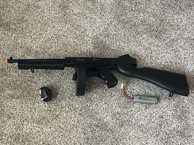 Game Face electric full/semi-auto airsoft submachine gun
