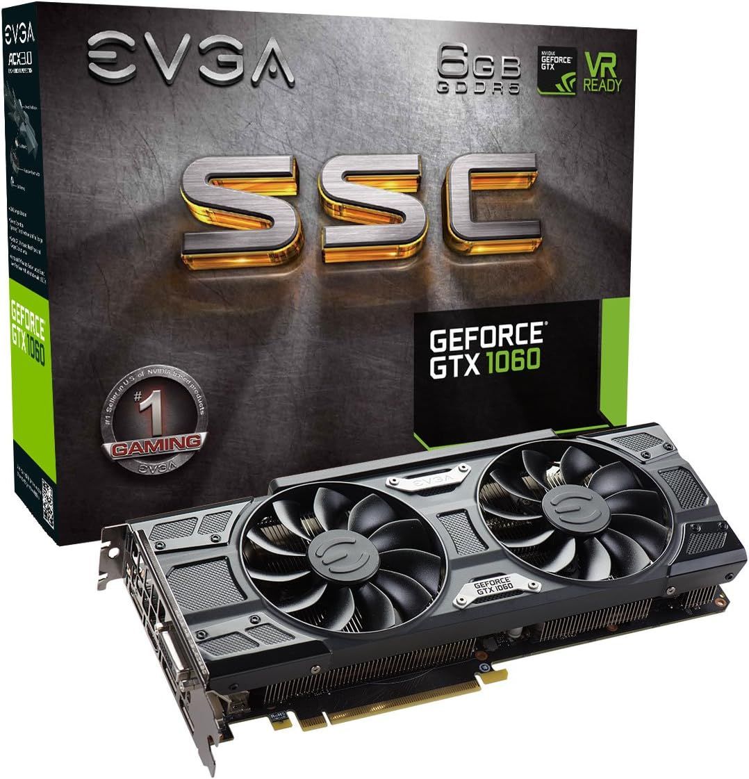 EVGA GeForce GTX 1060 Graphics Card
