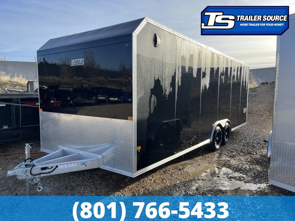8.5x24 Alcom Aluminum EZ Hauler XLT Trailer - 7'0" Interior - 10K GVWR -