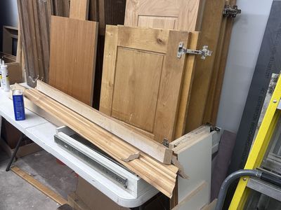 Cabinet spare parts maple