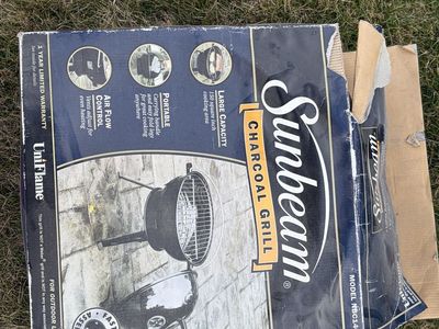 Sunbeam charcoal grill