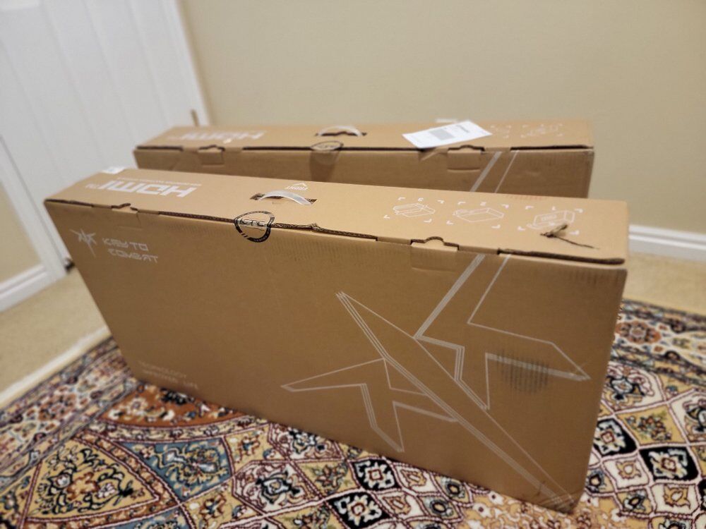 Two Brand New 34" Ultra Wide KTC 165hz monitors