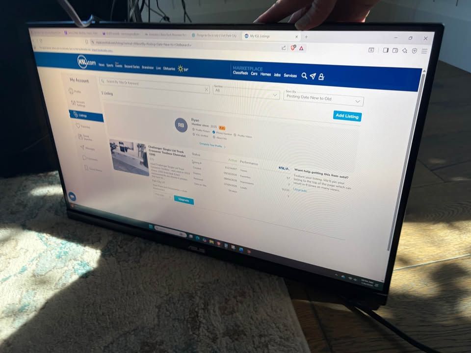 ASUS 27” Monitor - Tuf Gaming VG277Q1A (no stand)