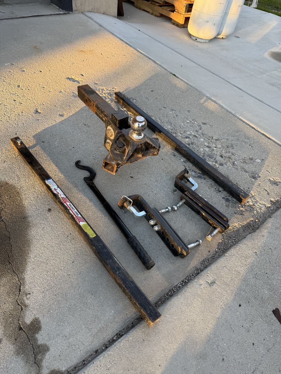 Sway hitch 12,000 lb