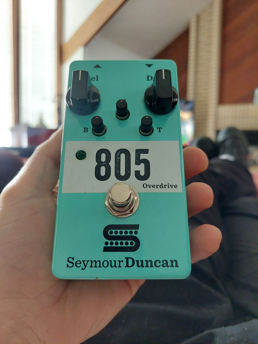 Duncan 805 Boost Pedal  - 3 band eq- excellent