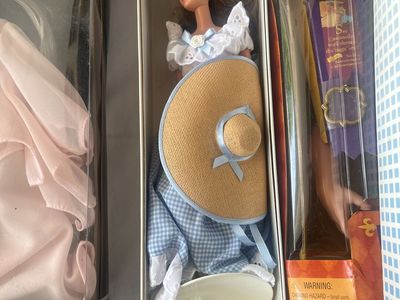 Barbie Collector's Edition Doll Series II Little Debbie Snacks Blue Gingham Dress & Hat