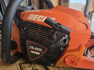 ECHO CS-4920 Chainsaw - Powerful 50.2 cc 2-Stroke Engine, Professional Grade