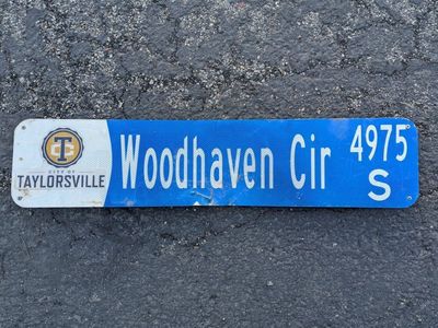 UTAH STREET SIGNS (decommissioned)