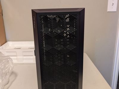 Antec NX200M Micro-ATX Mini Tower PC Case - Black Mesh Front Tempered Glass - Budget Gaming