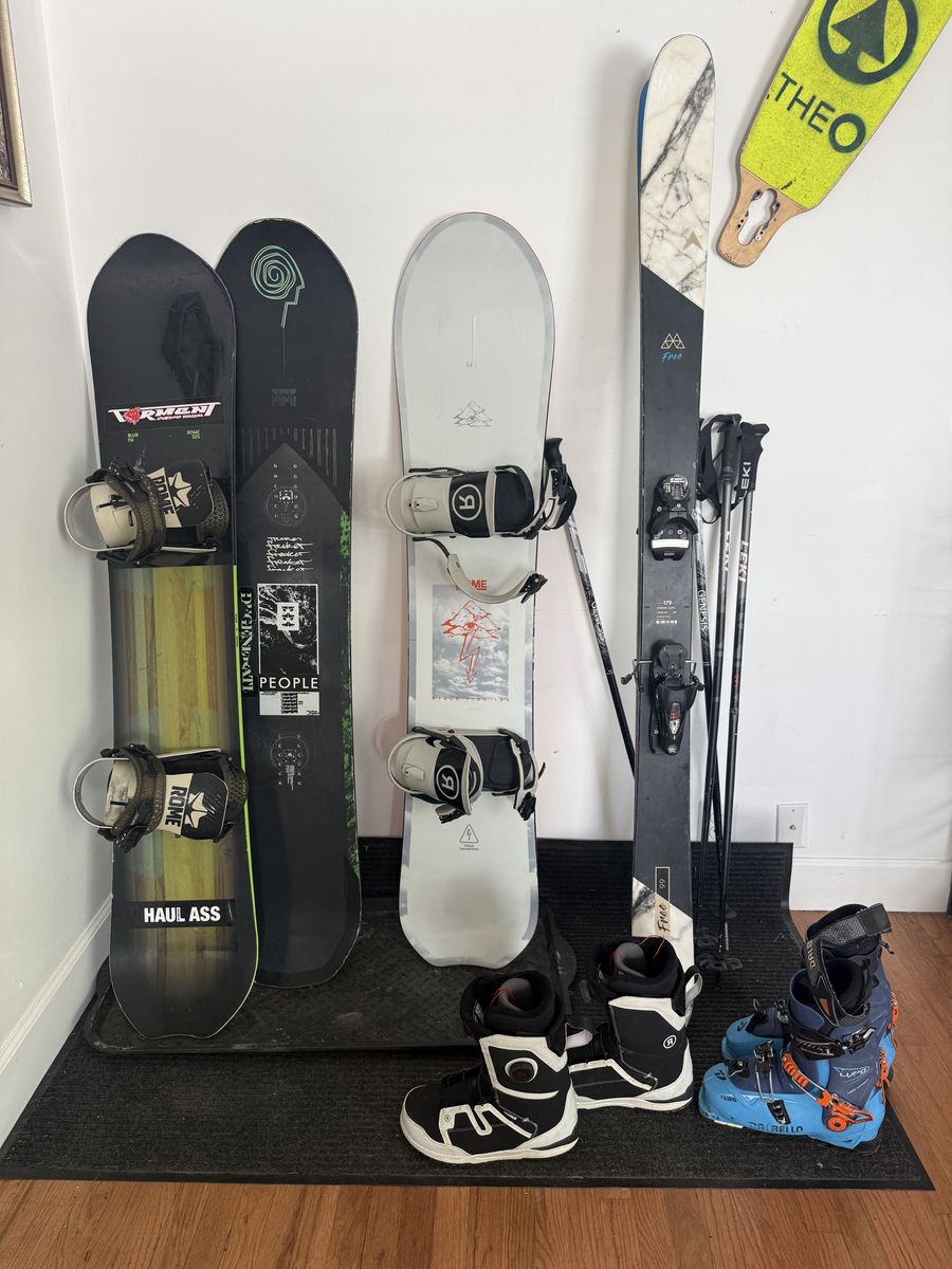 Rome Stale Fish 154 (2025) Snowboard, Lightly Used, Board Only