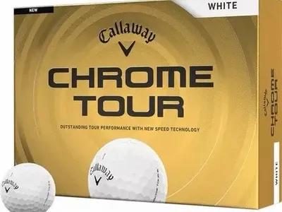 2026 Callaway Chrome Tour Dozen Golf Balls White