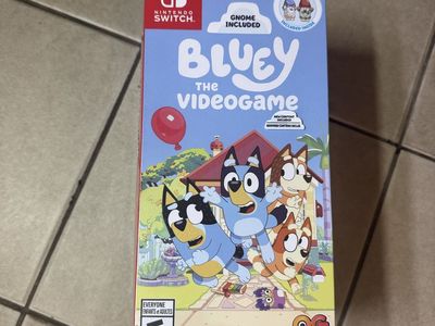 Bluey The Videogame Nintendo Switch with Exclusive Random Gnome - ESRB E